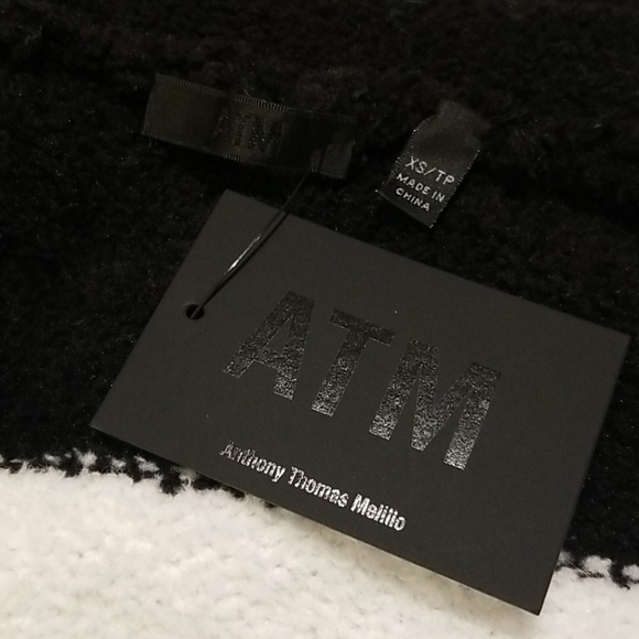 💕ATM💕 Chenille Bold Stripe Hoodie Sweatshirt - Picture 16 of 16